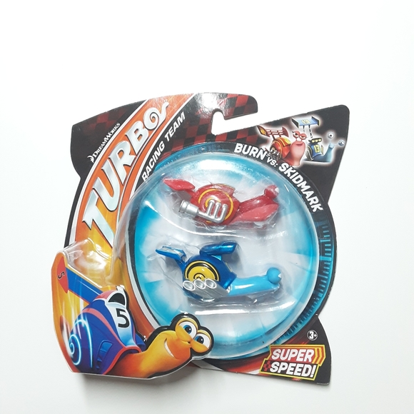 DreamWorks Turbo: Burn vs Skidmark 2 Pack Vehicle Set - Picture 5 of 5
